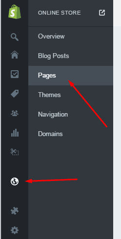Shopify-sidebar